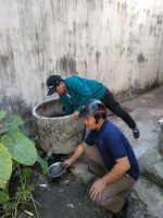 Thành phố Kon Tum ra quân tổng dọn vệ sinh môi trường,  diệt lăng quăng/bọ gậy phòng, chống dịch bệnh sốt xuất huyết Dengue