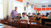 Viện Vệ sinh Dịch tễ Tây Nguyên tổ chức tập huấn phân tích và sử dụng số liệu giám sát bệnh truyền nhiễm tại tỉnh Kon Tum