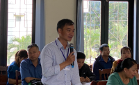 Cuộc họp triển khai hoạt động cung cấp dịch vụ Phục hồi chức năng cho người khuyết tật tại tỉnh Kon Tum do Tổ chức The International Center thực hiện
