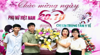 Công đoàn cơ sở Trung tâm Y tế huyện Đăk Tô tổ chức các hoạt động chào mừng 93 năm ngày thành lập Hội Liên hiệp Phụ nữ Việt Nam