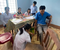 Khám lượng giá nhu cầu phục hồi chức năng đa chuyên ngành cho người khuyết tật tại xã Đăk Kan, huyện Ngọc Hồi năm 2023