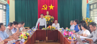 Sở Y tế làm việc với Trung tâm Bảo trợ và Công tác xã hội tỉnh Kon Tum