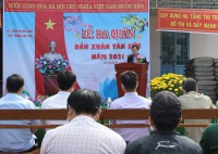 Giám đốc Sở Y tế tỉnh Kon Tum tham dự  Lễ ra quân đầu Xuân Tân Sửu năm 2021 tại huyện Đăk Hà