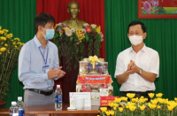 Bí thư Tỉnh ủy Kon Tum thăm và chúc Tết tại Bệnh viện Dã chiến số 1