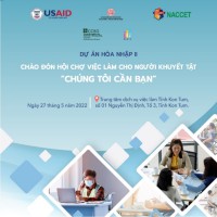 Hội chợ việc làm cho người khuyết tật “Chúng tôi cần bạn” tại tỉnh Kon Tum