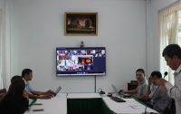 Trung tâm Kiểm soát bệnh tật tổ chức tập huấn trực tuyến hướng dẫn giám sát và phòng, chống bệnh truyền nhiễm trên địa bàn tỉnh Kon Tum
