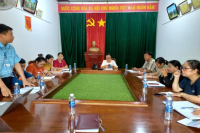 Ủy ban nhân dân huyện Ngọc Hồi kiểm tra công tác phòng chống dịch sốt xuất huyết tại xã Pờ Y