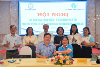 Sở Y tế phối hợp với Hội Liên hiệp Phụ nữ tỉnh Kon Tum tổ chức Hội nghị triển khai Chương trình phối hợp thực hiện công tác dân số - kế hoạch hóa gia đình, dân số và phát triển giai đoạn 2021-2025 trên địa bàn tỉnh