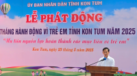 Sở Y tế tổ chức Lễ phát động Tháng hành động vì trẻ em năm 2025